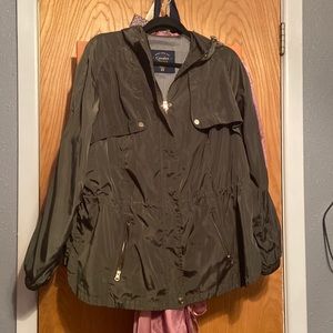 Jacket Olive green adjustable waist